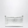 Stella McCartney Falabella metallic silver crossbody wallet bag