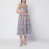 ZIMMERMANN Floral-print linen midi dress