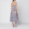 ZIMMERMANN Floral-print linen midi dress