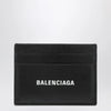 Balenciaga Cash black card holder in grained leather