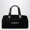Saint Laurent Black duffle bag with logo