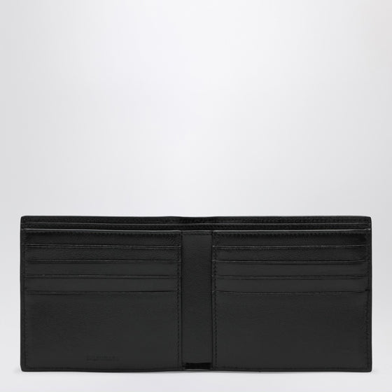 Balenciaga Black square foldable cash wallet
