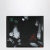 Balenciaga Cash leather wallet with painter’s print