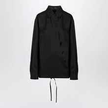  Valentino Black shirt with drawstring