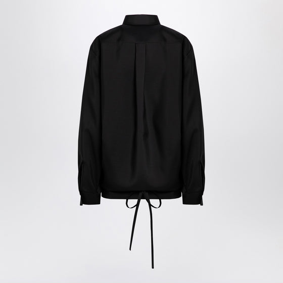 Valentino Black shirt with drawstring