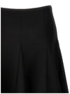 Valentino Garavani Solid Crepe Couture Valentino Skirt