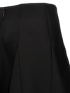 Valentino Garavani Solid Crepe Couture Valentino Skirt