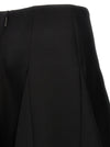 Valentino Garavani Solid Crepe Couture Valentino Skirt