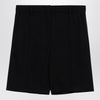 Valentino Black wool bermuda shorts