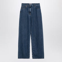  Valentino Blue wide denim jeans