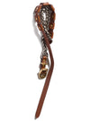 Miu Miu Metal And Leather Necklace