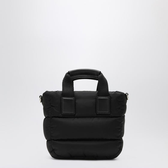 Moncler Black micro Caradoc tote bag