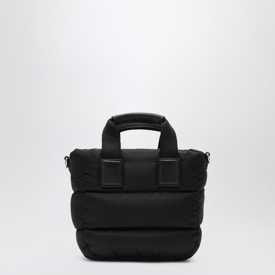 Moncler Black micro Caradoc tote bag