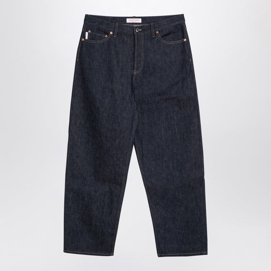 Valentino Dark blue denim jeans