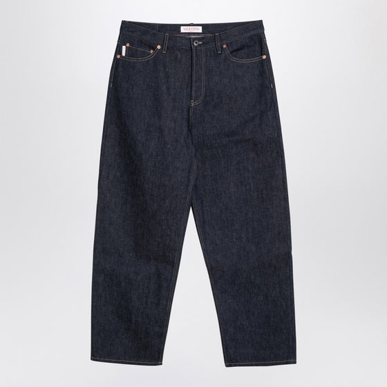 Valentino Dark blue denim jeans