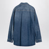 Valentino Blue denim shirt with V detail