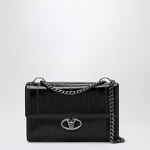  Valentino Garavani Vlogo medium shoulder bag black