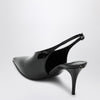 Valentino Garavani Le salon black patent leather slingback
