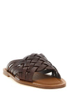 Miu Miu Waxed Leather Sandals