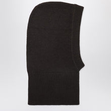  ALMADA LABEL Brown wool and cashmere balaclava