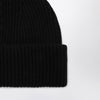ALMADA LABEL Black wool and cashmere balaclava