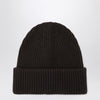 ALMADA LABEL Brown wool and cashmere beanie