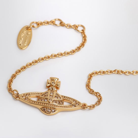 Vivienne Westwood Mini Bas Relief Chain gold bracelet