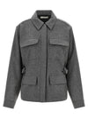 Co Grey Workwear Overshirt