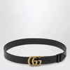 GUCCI Reversible Black/Brown Leather Belt with Double G Buckle