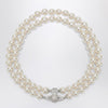 Vivienne Westwood Graziella Platinum Choker with Synthetic Pearls