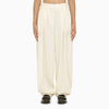 Stella McCartney Cream wool baggy trousers