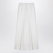  Stella McCartney Cream-coloured wool flared trousers