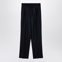  Stella McCartney Navy wool pleated trousers
