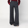 Stella McCartney Wide grey wool trousers