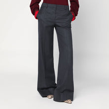  Stella McCartney Wide grey wool trousers