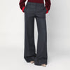 Stella McCartney Wide grey wool trousers