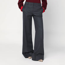  Stella McCartney Wide grey wool trousers