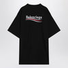Balenciaga Over T-shirt Political campaign dirty black