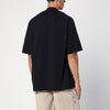 Martine Rose Oversized black T-shirt Celebration with print