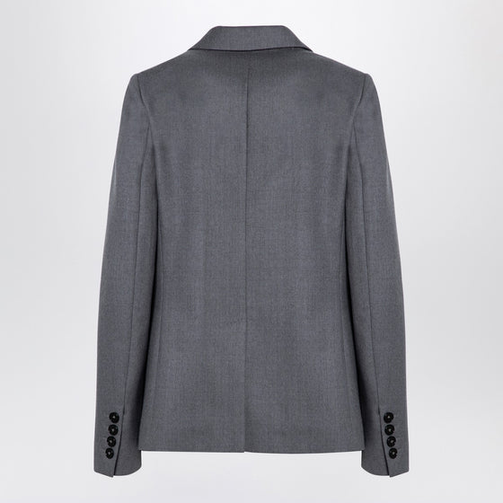 Stella McCartney Grey single-breasted jacket in wool