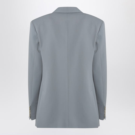 Stella McCartney Light grey wool double-breasted jacket