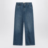 The Row Eglitta wide faded blue jeans