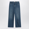 The Row Eglitta wide faded blue jeans