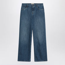  The Row Eglitta wide faded blue jeans