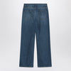 The Row Eglitta wide faded blue jeans