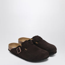  Birkenstock Ciabatta Boston SFB Mocha in suede