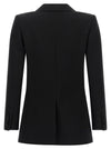 Saint Laurent Satin Lapel Blazer
