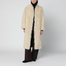  STAND STUDIO Light beige faux-fur coat