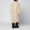 STAND STUDIO Light beige faux-fur coat