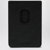Balenciaga Black vertical card holder with logo print